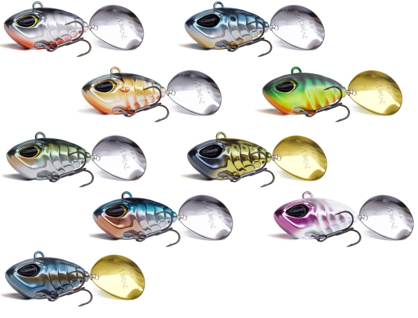Nays WRRR - Bladed Jig Spinnköder, Farbe