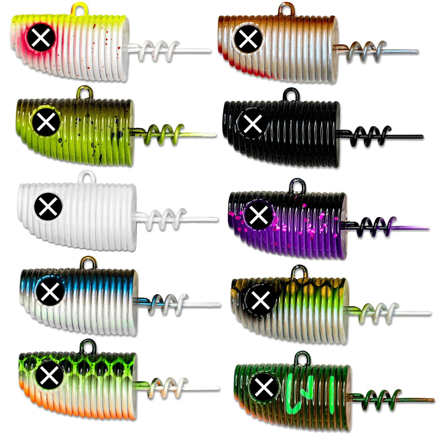 Angelköder Jigköpfe - 3er Set Für Raubfischangeln Auf Hecht Und Zander