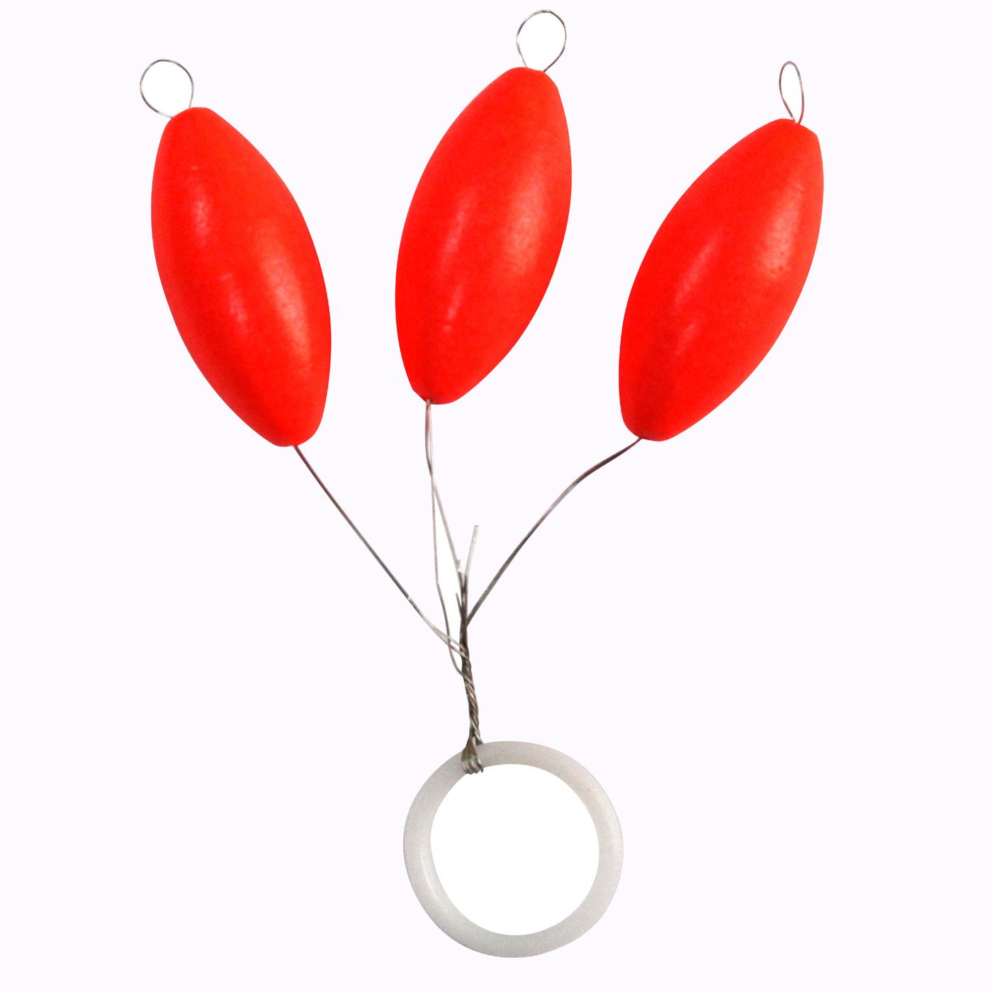 FTM Trout New Generation 3 Clip - 5 Girelle Triple Per Pesca Alla Trota, Taglia 6/9 Kg, Multicolore