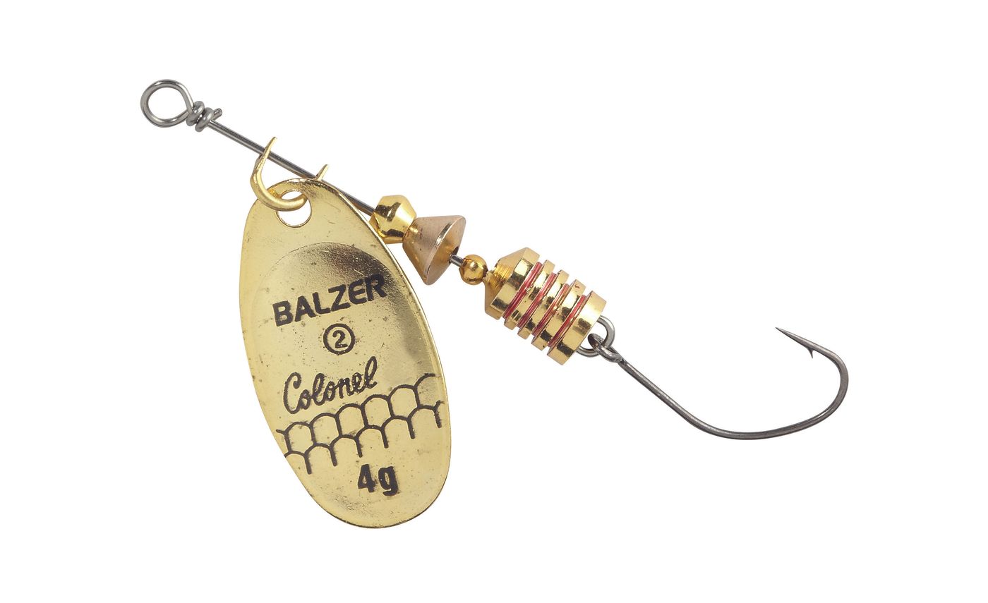 Balzer Colonel Z Spinner Einzelhaken - 1 Spinnköder
