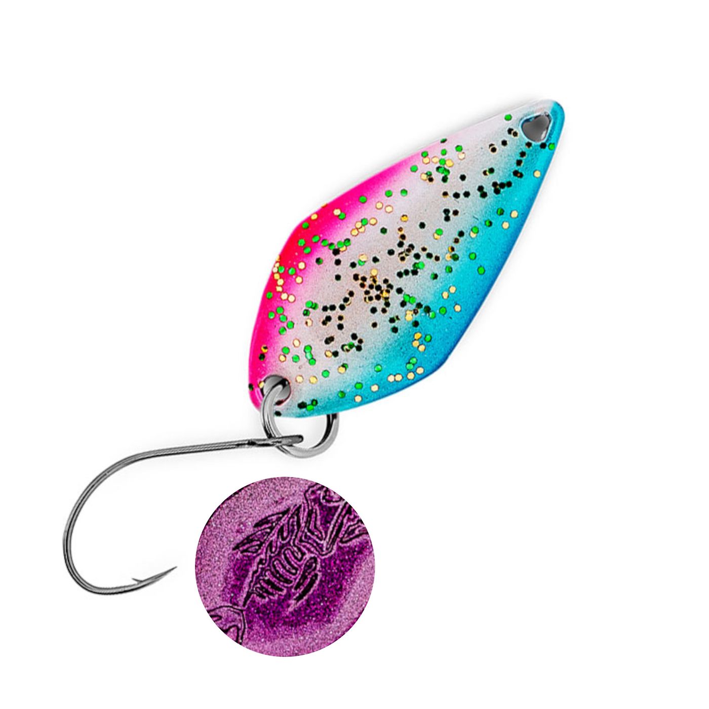 Probaits Floki-chen Spoon 25mm 1.5g - Forellenspoon