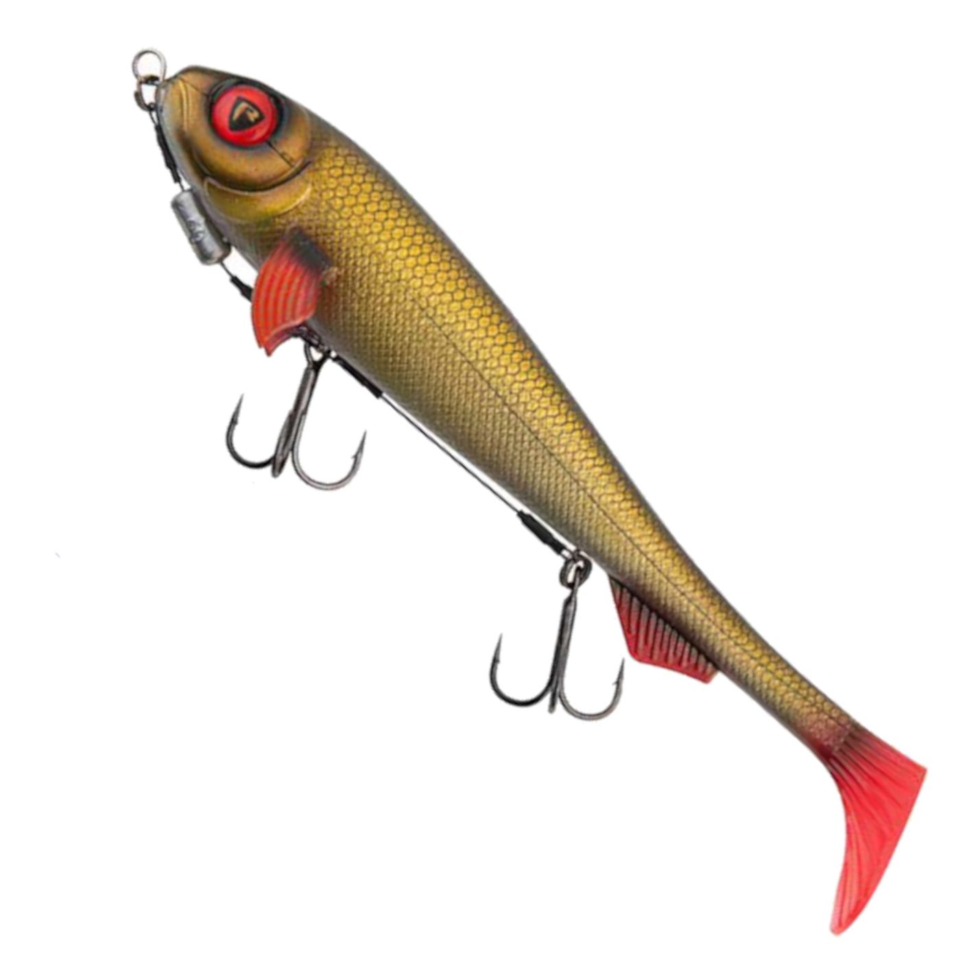 Fox Rage Super Slick Shad - montierter Gummifisch