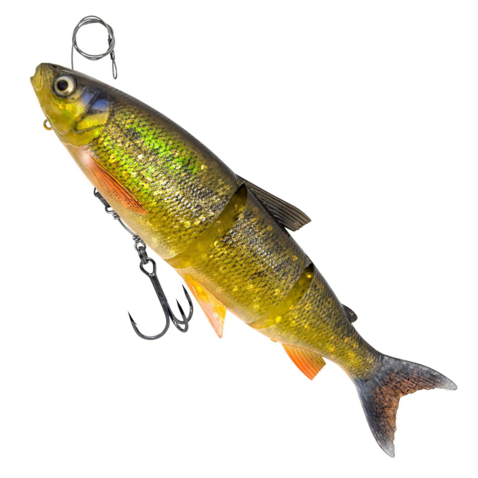 Savage Gear 3D Line Thru Whitefish Swimbait - montierter Gummifisch