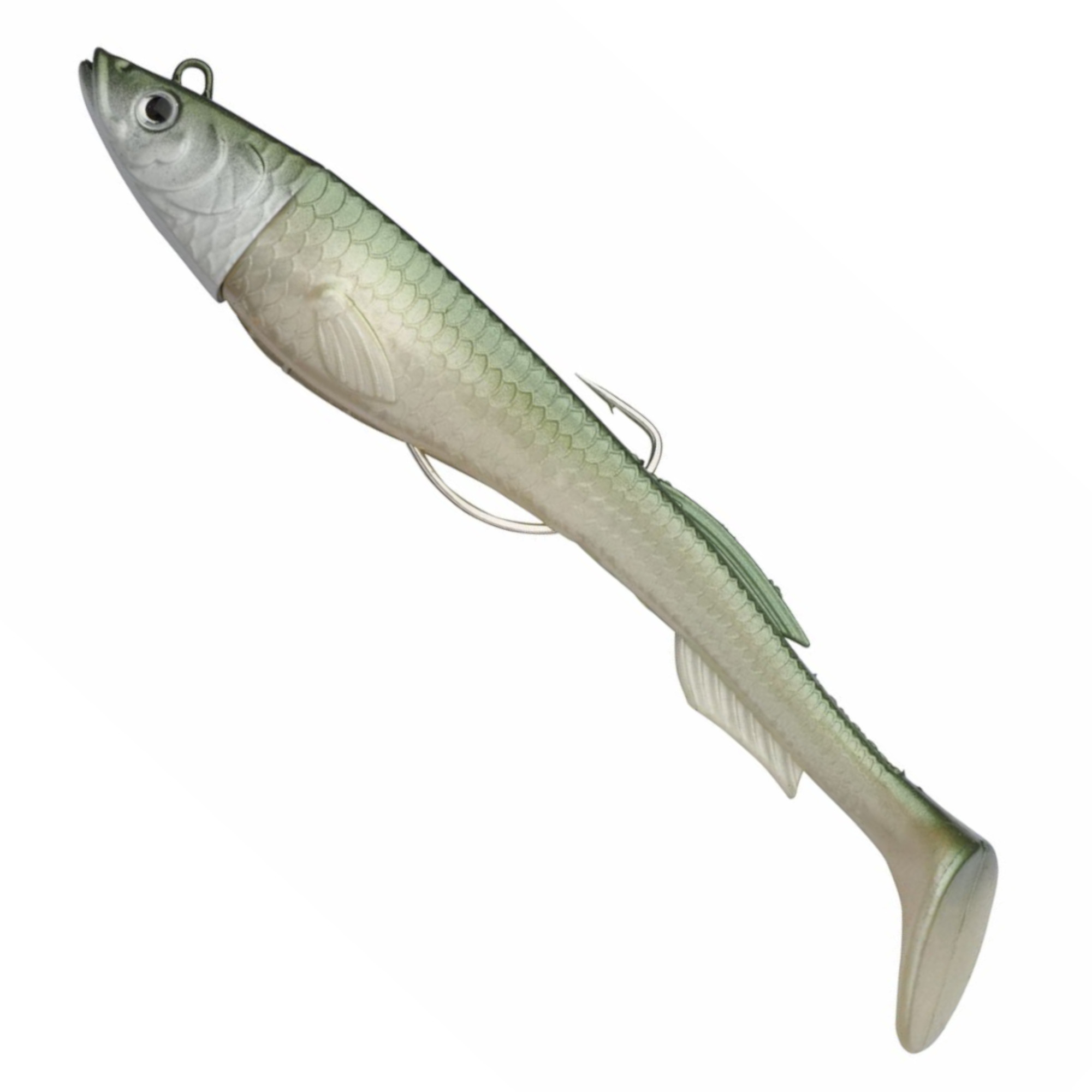 Berkley Power Sardine - montierter Gummifisch + 2 Ersatzkörper