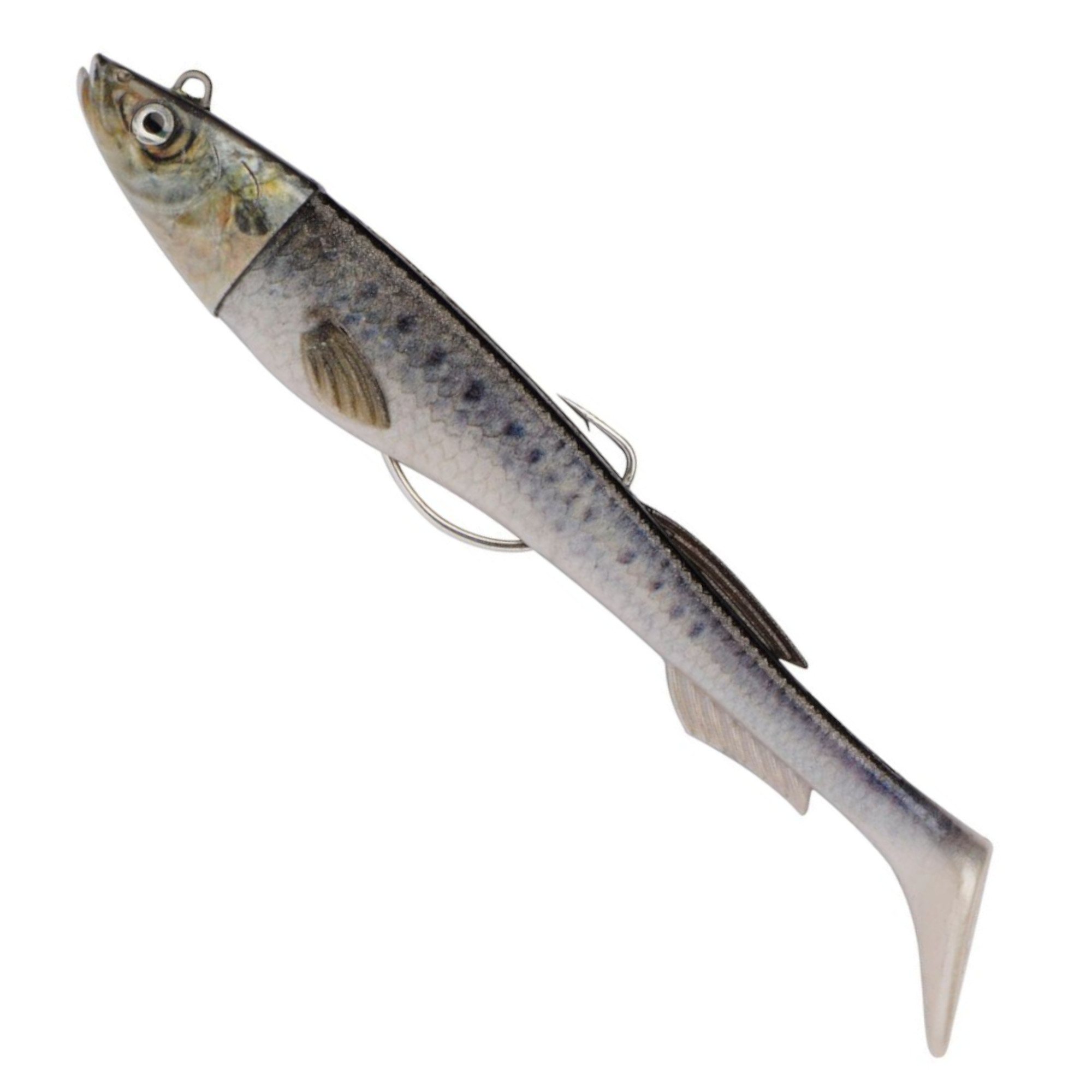 Berkley Power Sardine - montierter Gummifisch + 2 Ersatzkörper