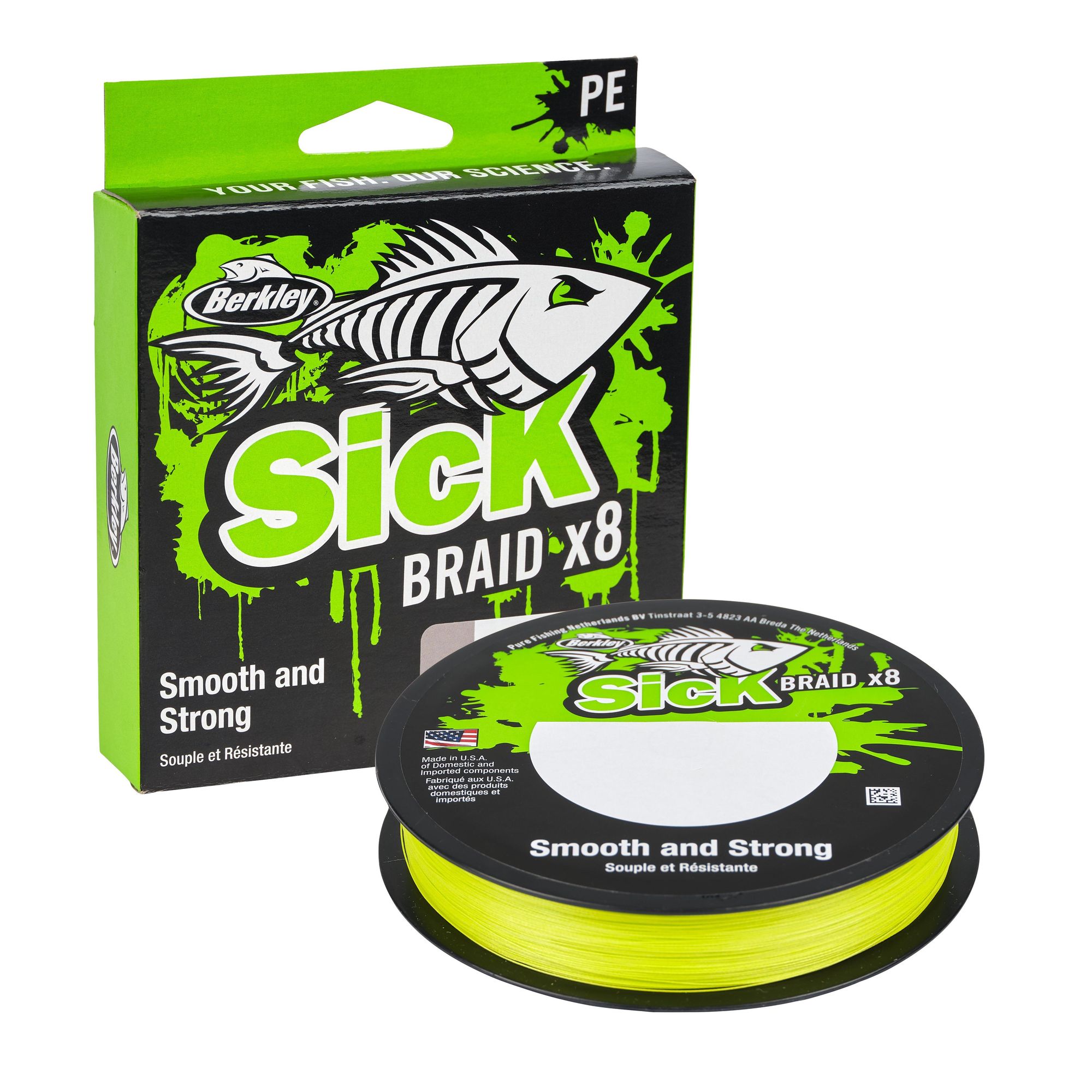 Berkley Sick Braid - 300m geflochtene Angelschnur