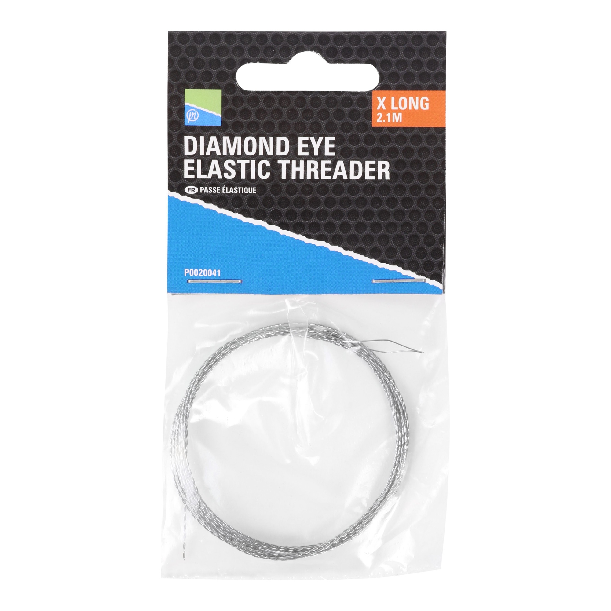 Preston Diamond Eye Threader - - Einfädeldraht für Gummizüge