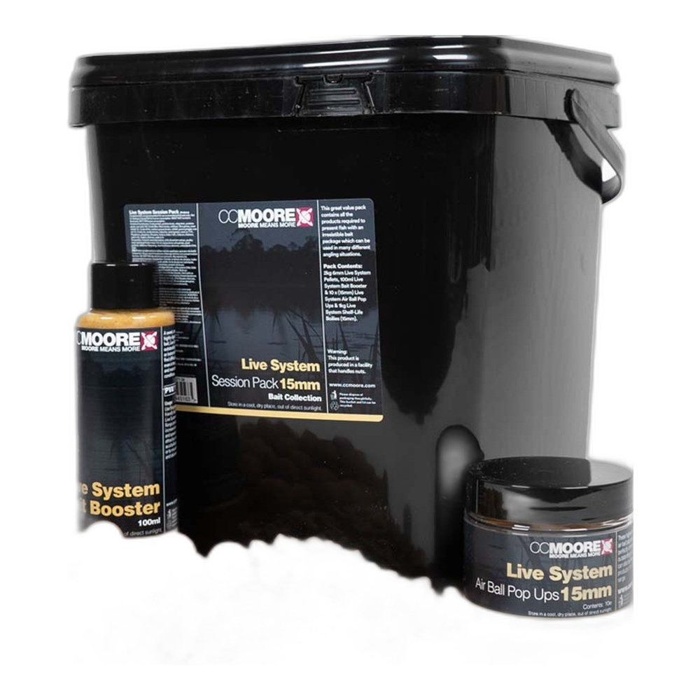 CC Moore Live System Session Pack 15mm - Boilies Pellets