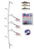 0,22€/m 50m SPRO NORWAY Sea-Leader 1,20mm 73,9kg Meeresvorfach Schnur Norwegen 